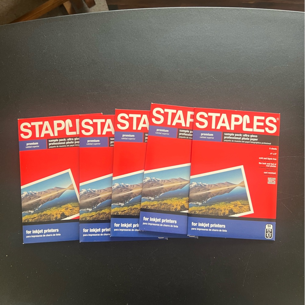 Staples Photo Paper